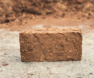 Premium husk chips bricks for efficient soil aeration and drainage